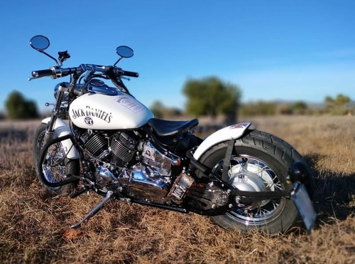 Custom Harley Motorrader Auf Mallorca . Die Besten Motorrad . JACK 650Cc