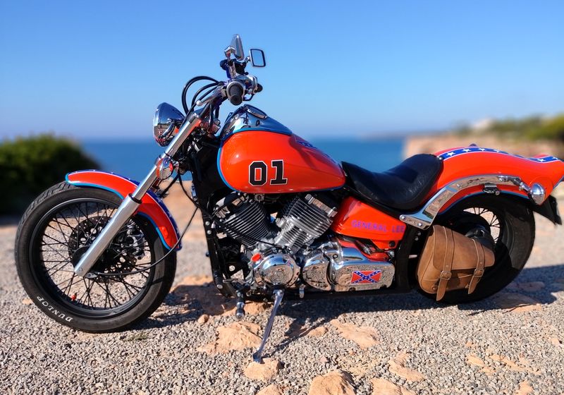10 GENERAL LEE EASY RIDER MALLORCA PALMA RENT RENTAL MIETE ALQUILER NOLEGGIO LOCATION MOTO MOTORCYCLE CUSTOM SCOOTER