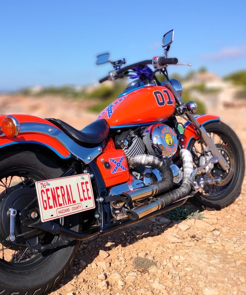 16 GENERAL LEE EASY RIDER MALLORCA PALMA RENT RENTAL MIETE ALQUILER NOLEGGIO LOCATION MOTO MOTORCYCLE CUSTOM SCOOTER
