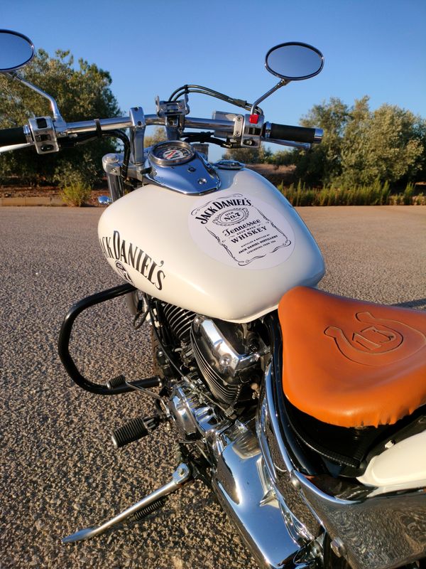 4 JACK DANIELS EASY RIDER MALLORCA PALMA RENT RENTAL MIETE ALQUILER NOLEGGIO LOCATION MOTO MOTORCYCLE CUSTOM SCOOTER